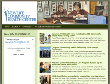 Tablet Screenshot of nlchc.org